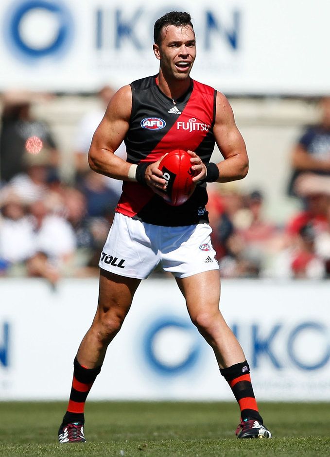 AFL 2016 NAB Challenge - Carlton v Essendon Ryan Crowley made his debut for Essendon against Carlton - ${keywords}